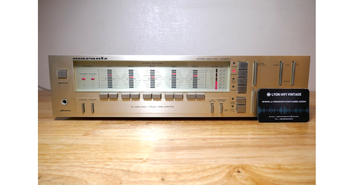 Marantz MODEL 40n Silver - Ampli HiFi Stéréo Marantz sur